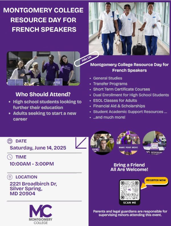 MC Resource Day for Francophones Flyer